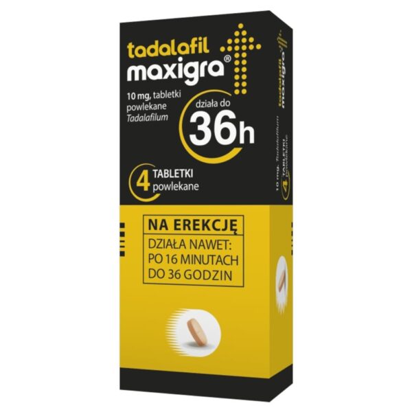 Tadalafil – Maxigra (4 tabletės) - Image 2